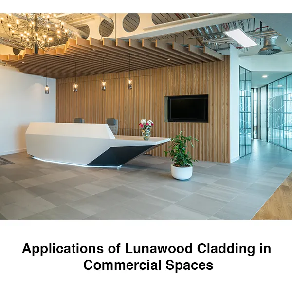 Applications of Lunawood Cladding in Commercial Spaces 